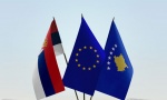 Na zahtev Srbije uklonjeni panoi sa simbolima tzv. države Kosovo