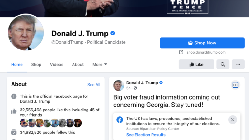 Nadzorni odbor Fejsbuka podržao zabranu za Trampa, ali na određeno vreme