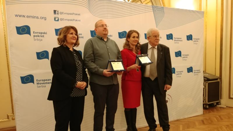 Nagrada Doprinos godine Evropi Marku Somborcu i Brankici Janković