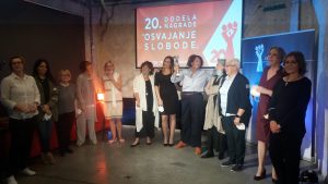 Nagrada „Osvajanje slobode“ uručena Vesni Rakić Vodinelić