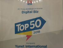Najbolje na netu u Srbiji za 2018. godinu: Nagrada Digital Biz za Yunet