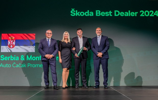 Najboljim Škoda dilerima sveta uručena priznanja u Karlovim Varima