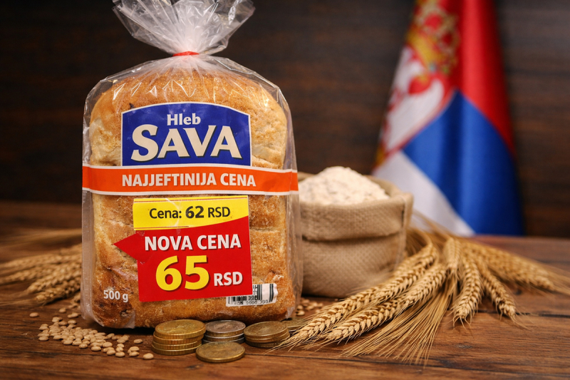 Najjeftiniji hleb u Srbiji poskupljuje od 7. februara