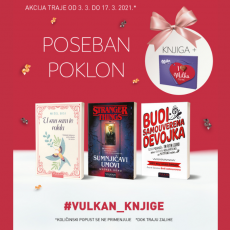 Najlepši poklon povodom Dana žena: Poklon-akcija u svim Vulkan knjižarama od 3. do 17. marta