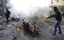 
					Najmanje osam mrtvih u eksploziji na severu Sirije 
					
									