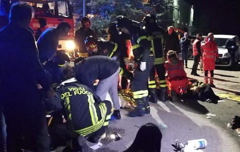Najmanje šest mrtvih u stampedu u noćnom klubu u Italiji