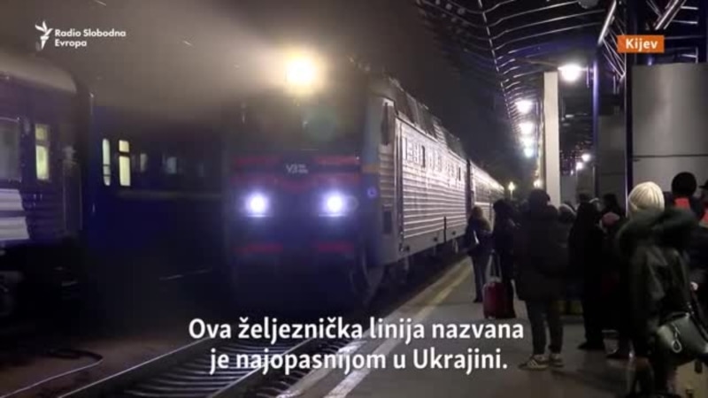 Najopasnija vožnja vozom u Ukrajini