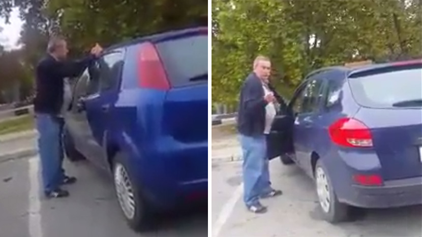 Najpijaniji Hrvat ikada: Toliko je bio urnisan od alkohola, da je uporno pokušavao da otključa pogrešan auto! (VIDEO)