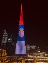 Najviša građevina na svetu večeras u bojama srpske trobojke FOTO/VIDEO