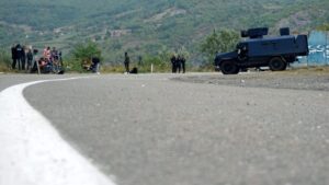 Napad bombom na punkt policije i carine na prelazu Jarinje