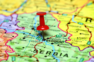 Napravio je mapu Srbije, ali sa imenima gradova bukvalno prevedenih na engleskom jeziku! Presmešno je!