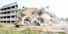 Napreduje rušenje stare zgrade RTV-a