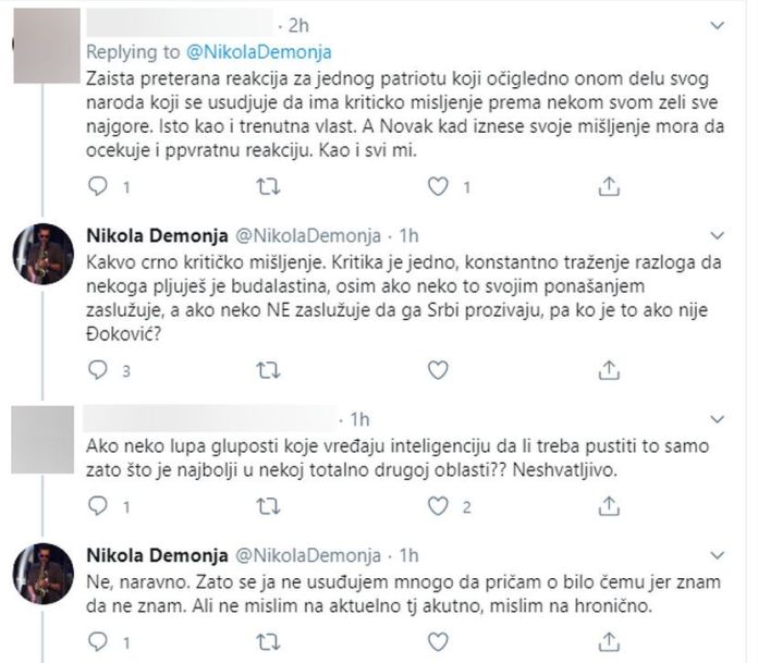 „Narodu koji stalno traži mane Đokoviću i ne treba više od 200 € za smene u pelenama“