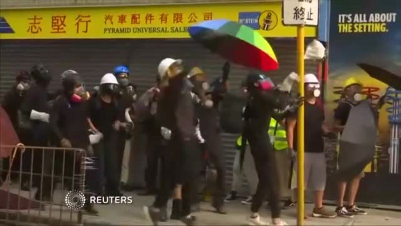Nasilje na protestima u Hong Kongu