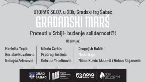 Nastavlja se Zona novog optimizma u Šapcu raspravom o protestima u Srbiji