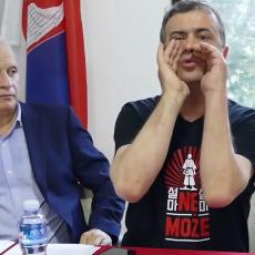 Nastavlja se nasilničko ponašanje srpske opozicije: SERGEJ TRIFUNOVIĆ URLAO NA NOVINARKU U LESKOVCU (VIDEO)