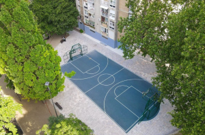 Nastavljaju se ulaganja u basket terene na teritoriji grada