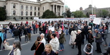 Nastavljen protest u Beogradu