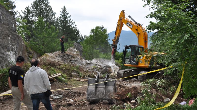 Nastavljena ekshumacija na lokalitetu Gradina kod Višegrada
