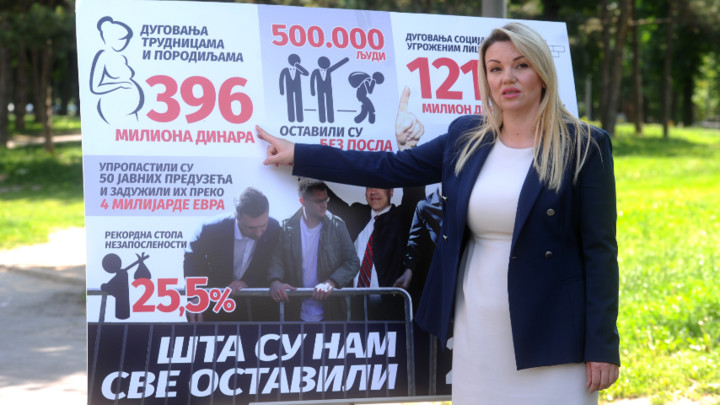 Nataša Stanisavljević: U Đilasovo vreme socijalna pomoć kasnila više od godinu dana! (FOTO)