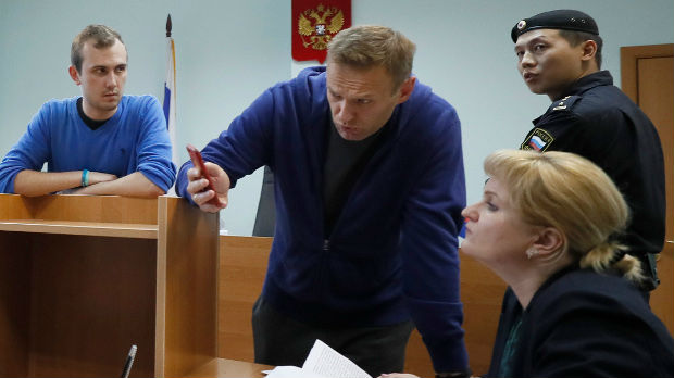 Navaljni alergičan na zatvor