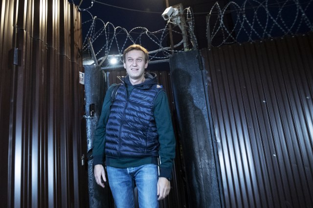 Navaljni pušten iz pritvora