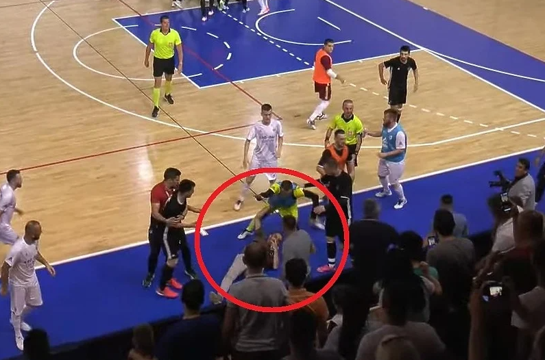 Navijač u Beogradu nokautirao doktora iz Novog Pazara nakon utakmice za prvaka u futsalu