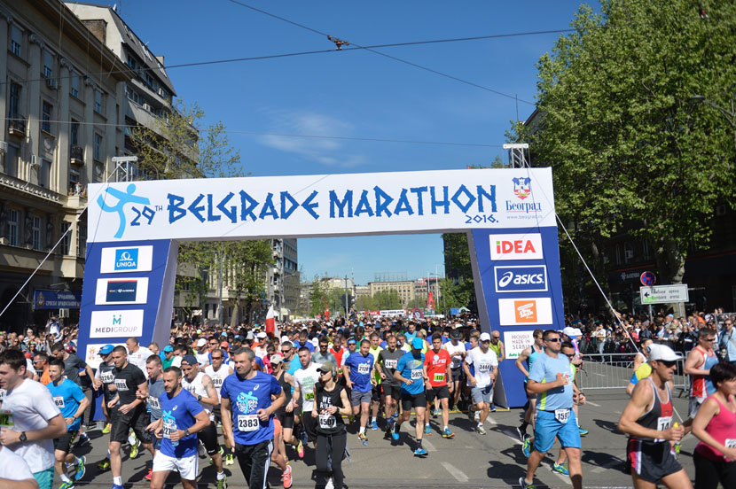 Nećete moći ovim ulicama: Zatvoreno pola Beograda, evo cele trase maratona!