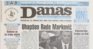 Nedelja kada su uhapšeni Rade Marković i „Gazda Jezda”