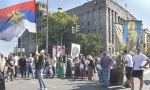 Nekolicina protivnika Parade ponosa blokirala centar grada (FOTO)