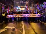 Nekoliko hiljada nezadovoljnih Nišlija protestovalo protiv režima i tražilo Bulatovićevu smenu