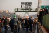 Nekoliko stotina ljudi blokiralo Beograd; PSG objavio fotografije FOTO
