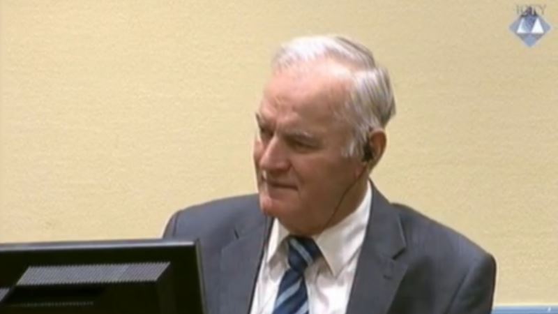 Nema žalbe na odluku o okončanju odbrane Ratka Mladića