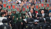 Nemačka protesti: Istraga o zabranjenom nacističkom salutiranju
