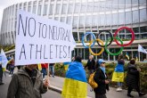 Neprihvatljivo je da se sportisti iz Ukrajine suoče sa rivalima iz zemlje koja ubija civile