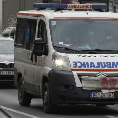 Nesreća u centru Beograda: Autobus udario u stub, vozač sa KRVAVOM GLAVOM prevezen u Urgentni