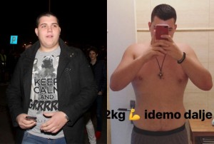 Neverovatna transformacija: Brenin sin smršao 42 kilograma