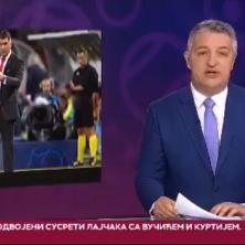 Nezapamćena bruka RTS-a! Voditelj čitao užasnu vest, a iza non-stop stoji slika Vladana Milojevića (VIDEO)