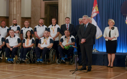 
					Nikolić priredio svečani prijem za paraolimpijce 
					
									