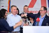 Niški naprednjaci počeli sa slavljem: Vučić pobedio u Nišu