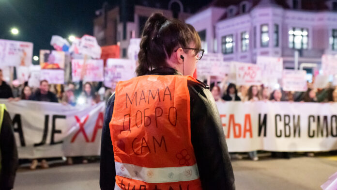 Niški studenti dali podršku novinarima koji svoj posao rade profesionalno i objektivno