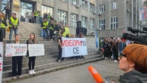 Niški studenti proglasili blokadu Rektorata do ispunjenja zahteva