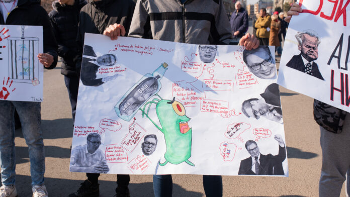 Niški studenti u blokadi poručili Vučiću – „Niste dobrodošli u naš grad“