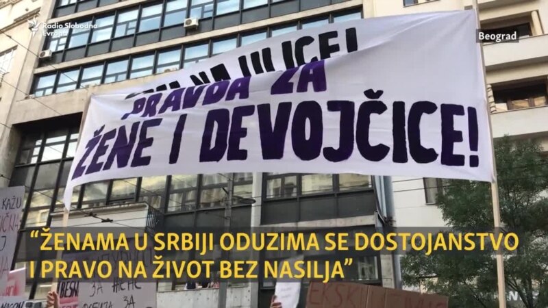 Nismo bezbedne: Protest u Beogradu za prava žena 