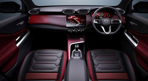 Nissan Magnite concept: unutrašnjost