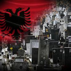 Ništa im nije sveto, STAVILI ALBANSKU ZASTAVU NA SRPSKO GROBLJE Teror ne prestaje