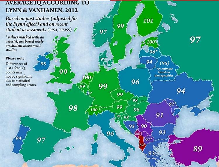 Niži IQ od Srba u Evropi imaju samo 3 nacije – šta na to kažu najmudriji među nama (FOTO)