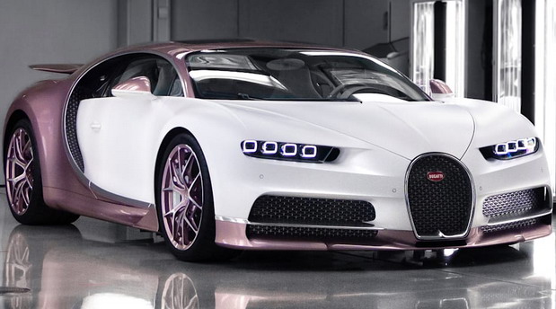 No comment: Unikatni belo-ružičasti Bugatti Chiron Sport Alice za Dan zaljubljenih
