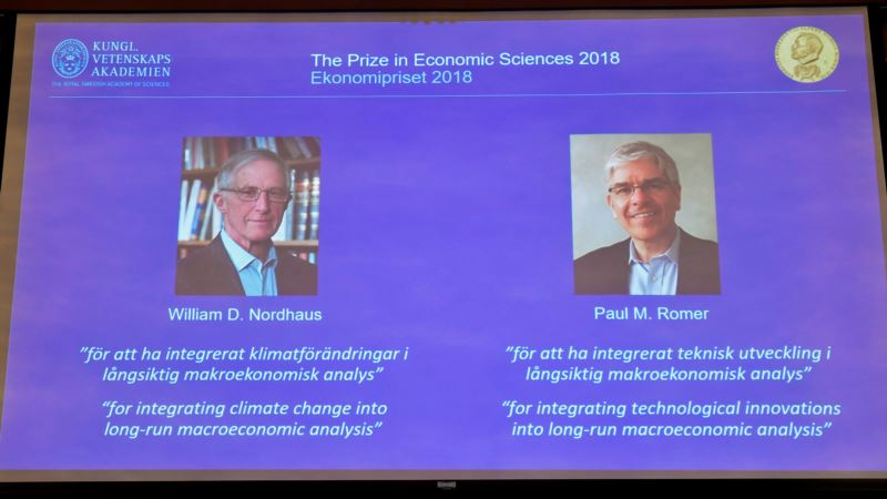 Nobel za ekonomiju Williamu Nordhausu i Paulu Romeru