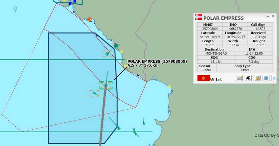 Norveški brod u Crnoj Gori, kreće potraga za naftom!